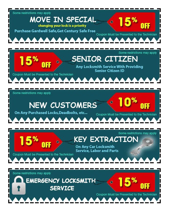 Warwick Locksmith Service Warwick, RI 401-424-9369 - coupon