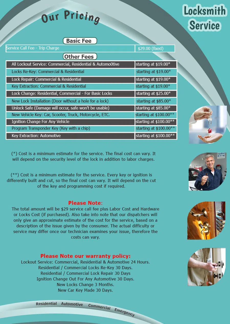 Warwick Locksmith Service Warwick, RI 401-424-9369